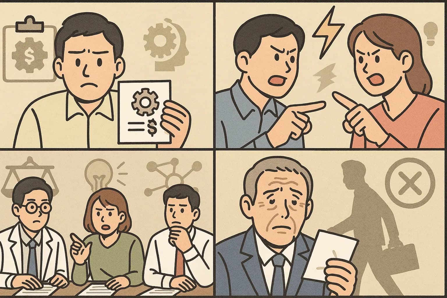 직무발명보상 분쟁 유형