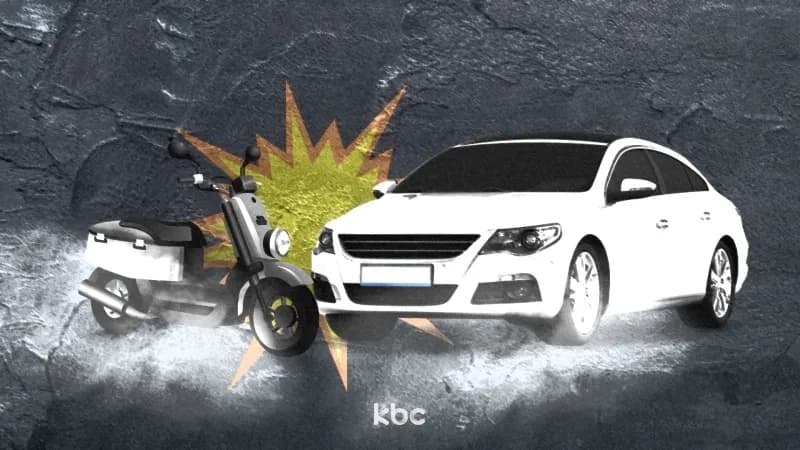 차선 변경에 오토바이 중상 사고 발생...현장 떠난 운전자 '불기소' 이유는?